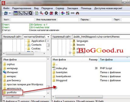 Установка темы WordPress с помощью FTP-клиента. Установка темы WordPress с помощью FTP-клиента.
