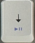 начать проигрывание/пауза в Windows Media PlayerE.