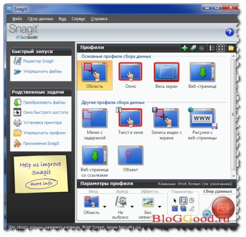 Полезная программа для скриншота - SnagIt 