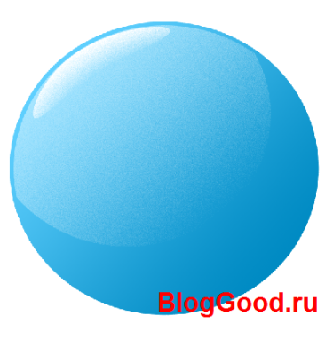 Как нарисовать стеклянный шар в фотошопе?