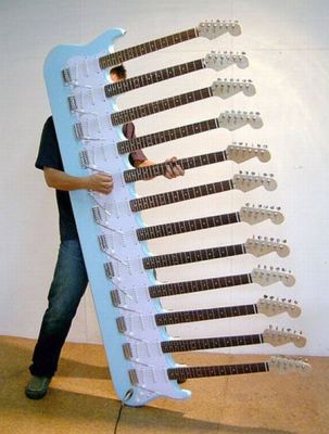 Прикольные и до ужаса смешные фотографии гитар.