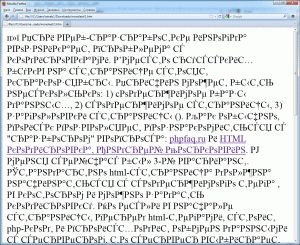 HTML кодировка страницы. В какой кодировке сохранять web-страницу