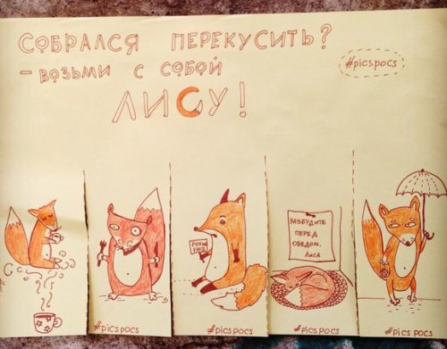 Забавные и веселые объявления от киевской художницы Насти Винокуровой
