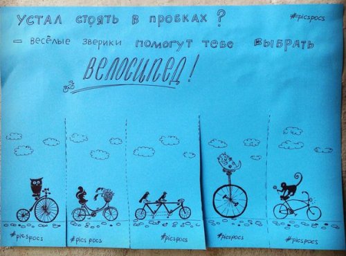 Забавные и веселые объявления от киевской художницы Насти Винокуровой