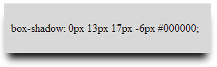Тень блока в CSS