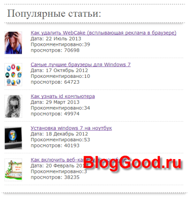 Как вывести популярные записи на WordPress без плагина