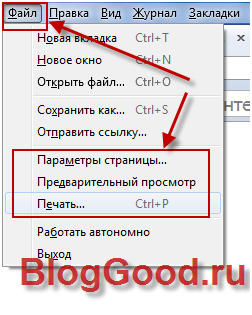 Как распечатать веб-страницу?