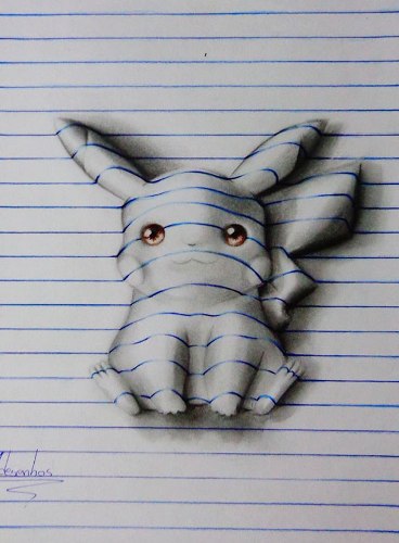  3-D рисунки 15-летнего художника Жоао Карвальо (João Carvalho)