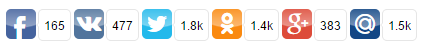 Настройка плагина «Uptolike Share Buttons»