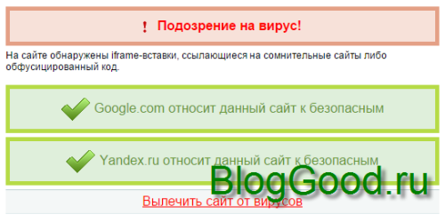 Для владельцев блогов на WordPress! У вас на сайте обнаружен ВИРУС (iframe-вставки)!
