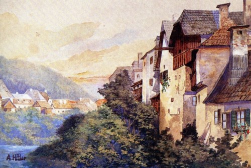 Картины Адольфа Гитлера (фото)