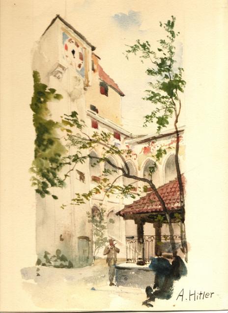 Картины Адольфа Гитлера (фото)