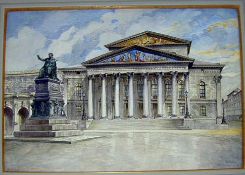 Картины Адольфа Гитлера (фото)