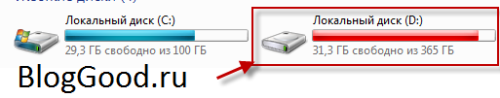 Что делать – пропал диск D на Windows7?