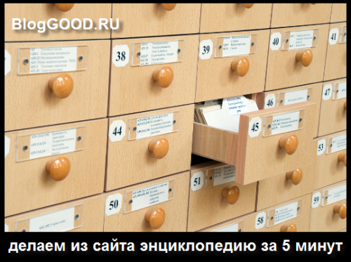 «Яндекс.Карточка» или делаем из сайта энциклопедию за 5 минут