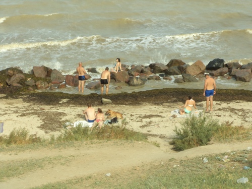 Пляж и море - Геническ